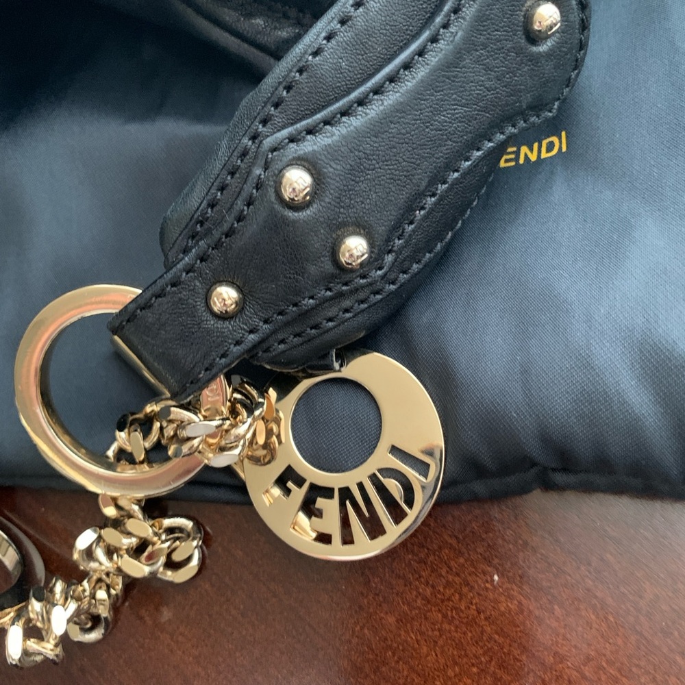 SOLD Fendi leather bag.